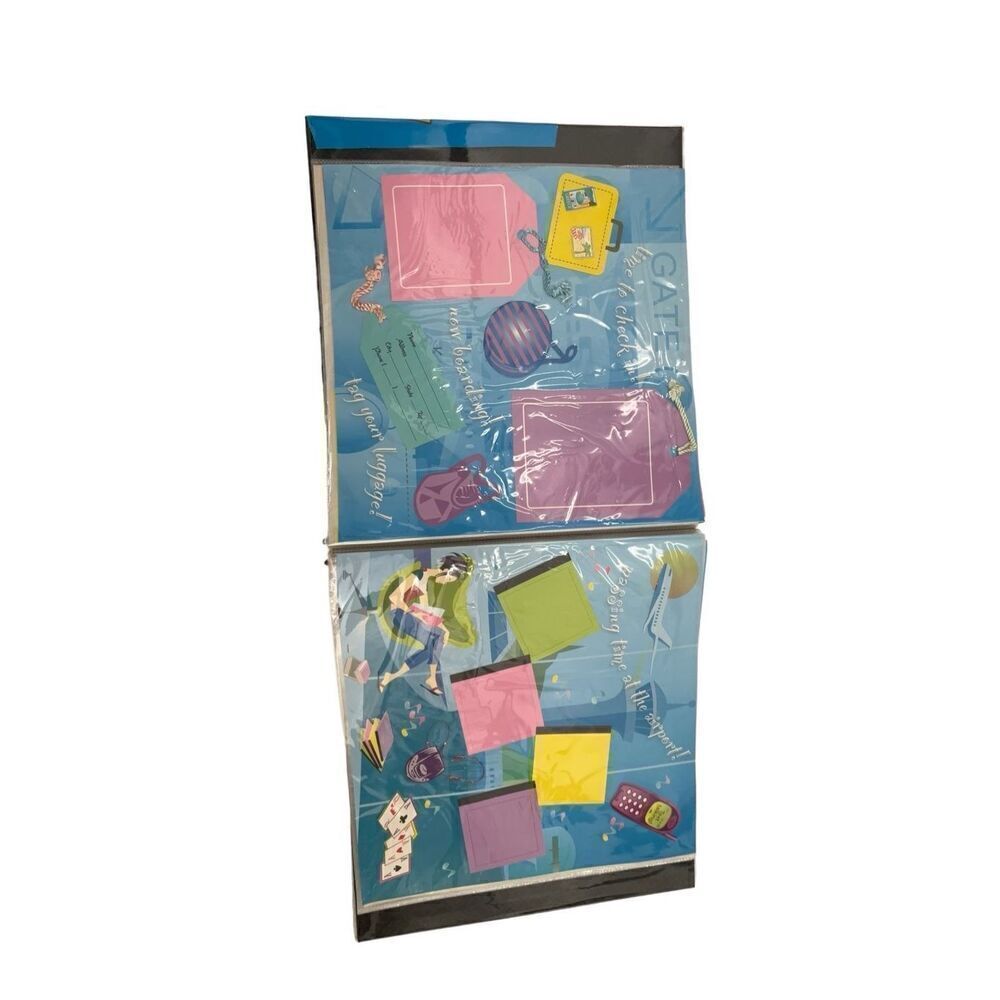 Scrapbook 20 pre-designed vacation pages BRAND NEW